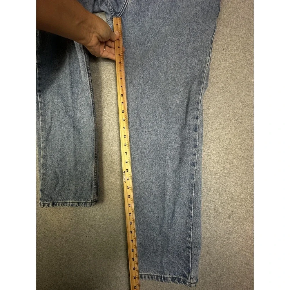 VTG‎ Chaps Ralph Lauren Jean 36x32 Blue Stone Wash Straight Classic Fit 90s Y2K
